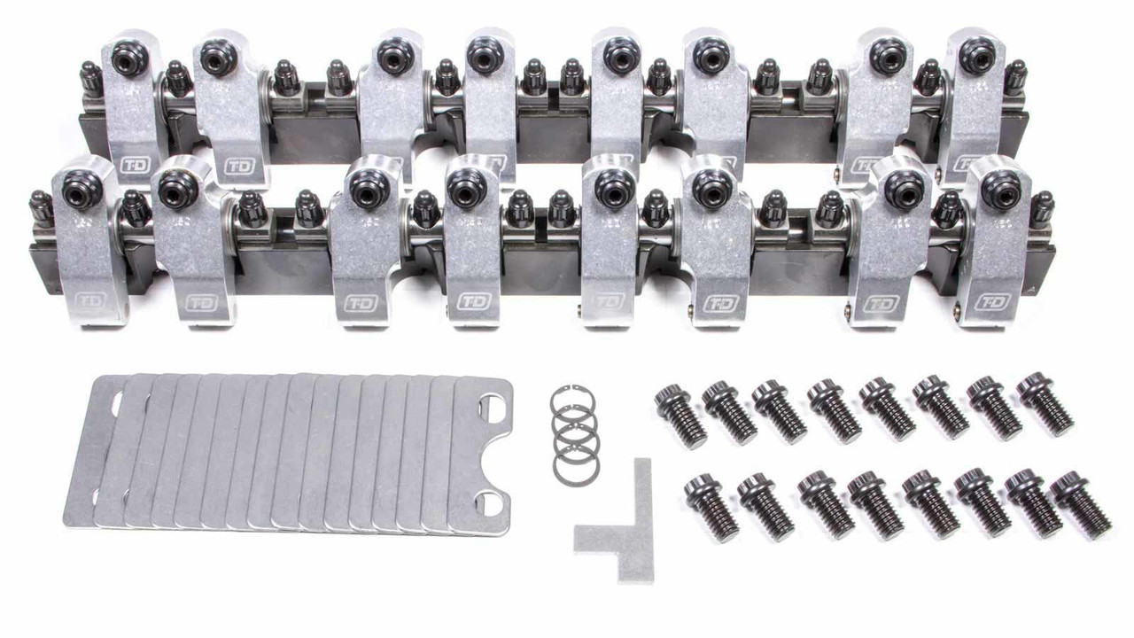 SBC Shaft Rocker Arm Kit 1.60/1.60 Ratio