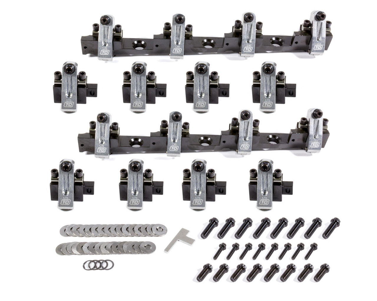 BBC Shaft Rocker Arm Kit 1.70/1.70 Ratio