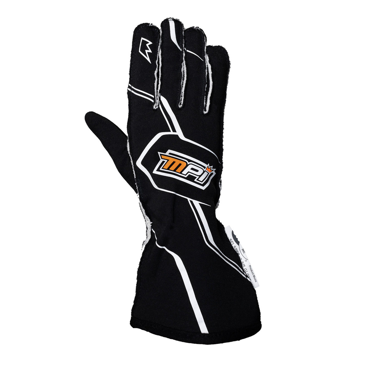 MPI Racing Gloves SFI 3.3/5 Black Large