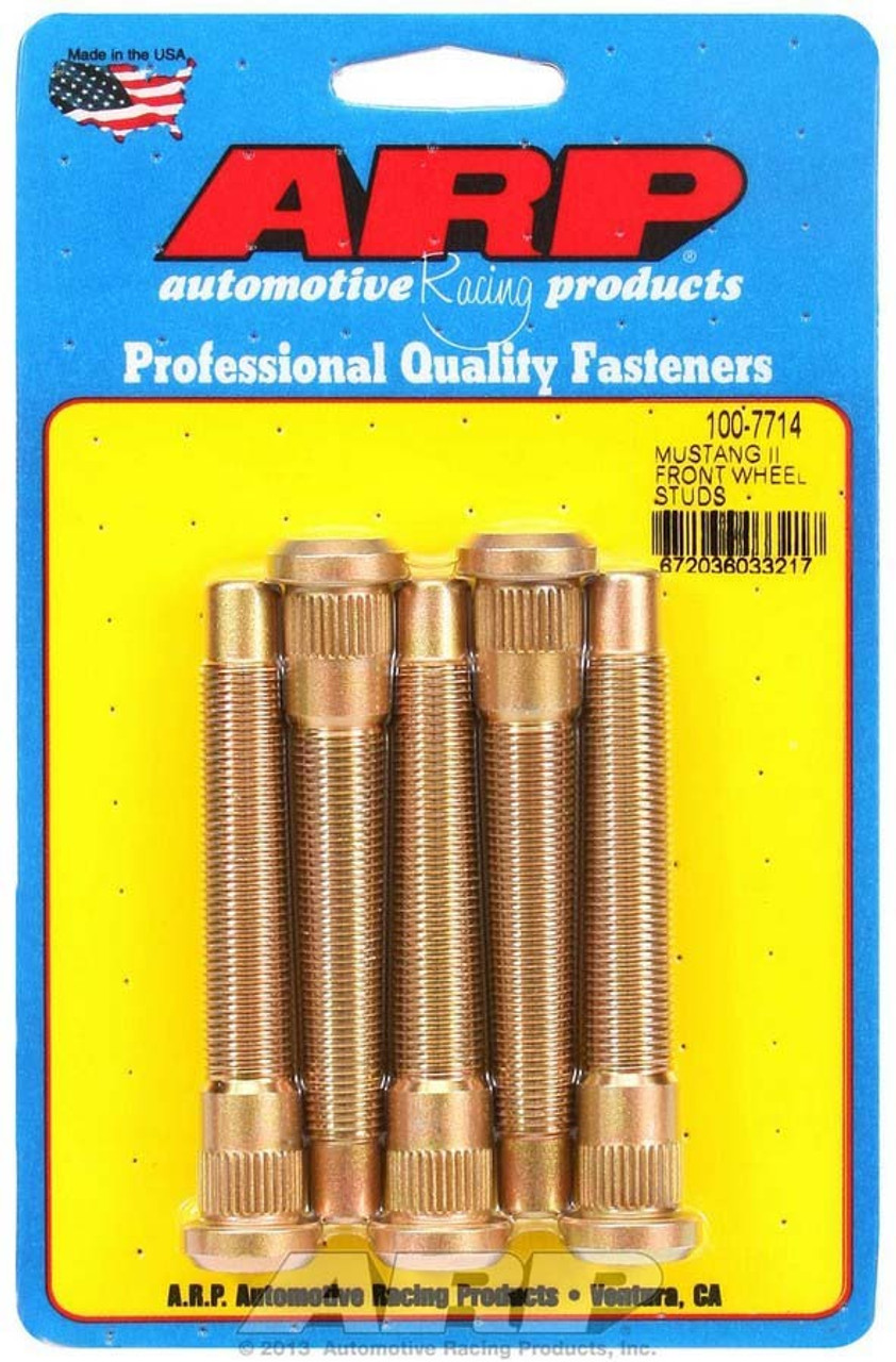 ARP Mustang II 1/2in 20 Front Wheel Stud Kit - 100-7714