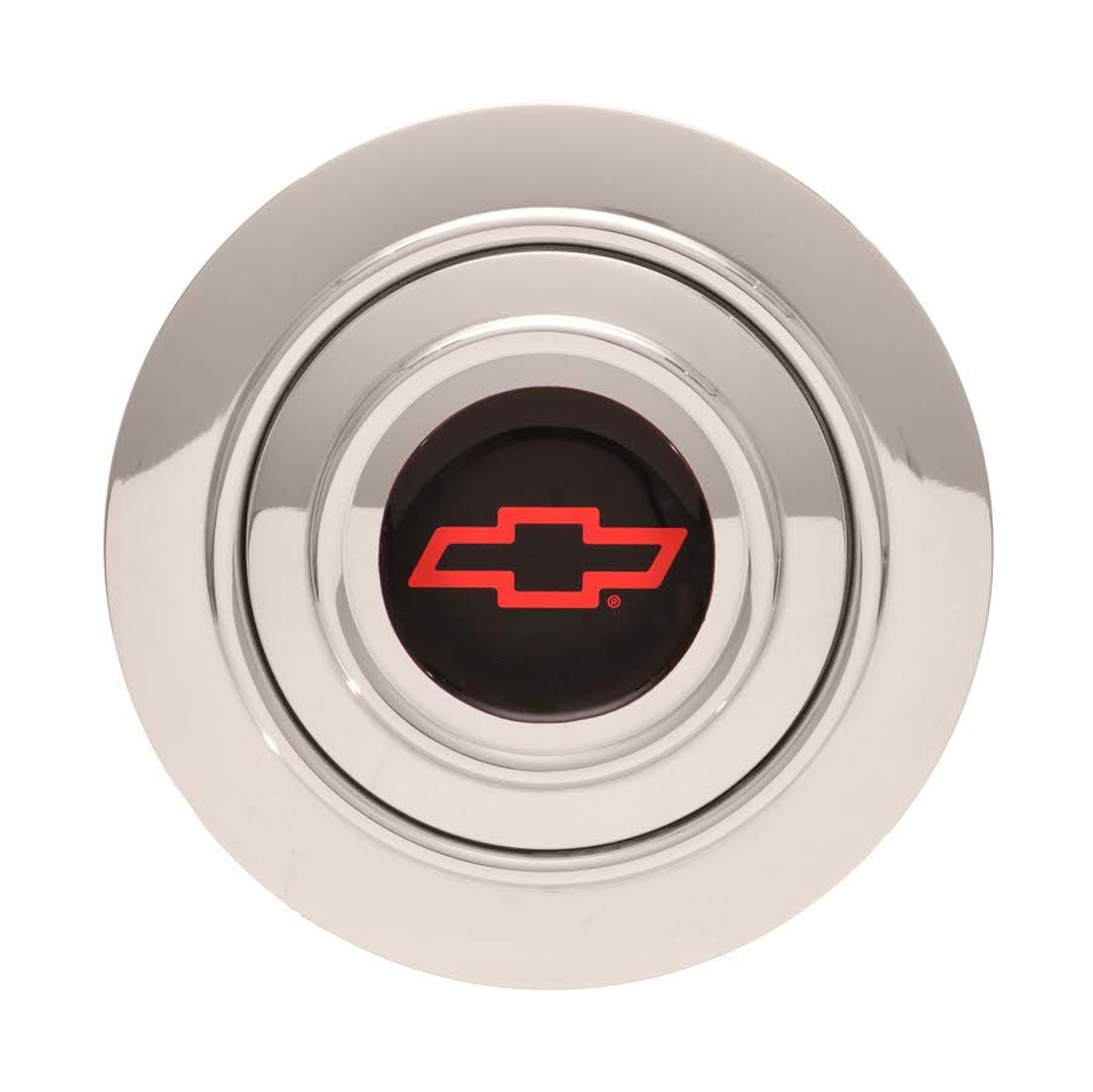 GT9 Horn Button Chevy Bow Tie Red