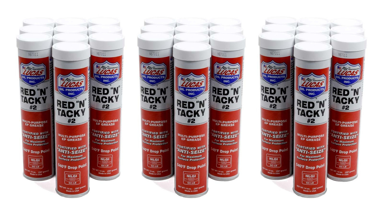 Red-N-Tacky Grease Case/30-14oz Tube