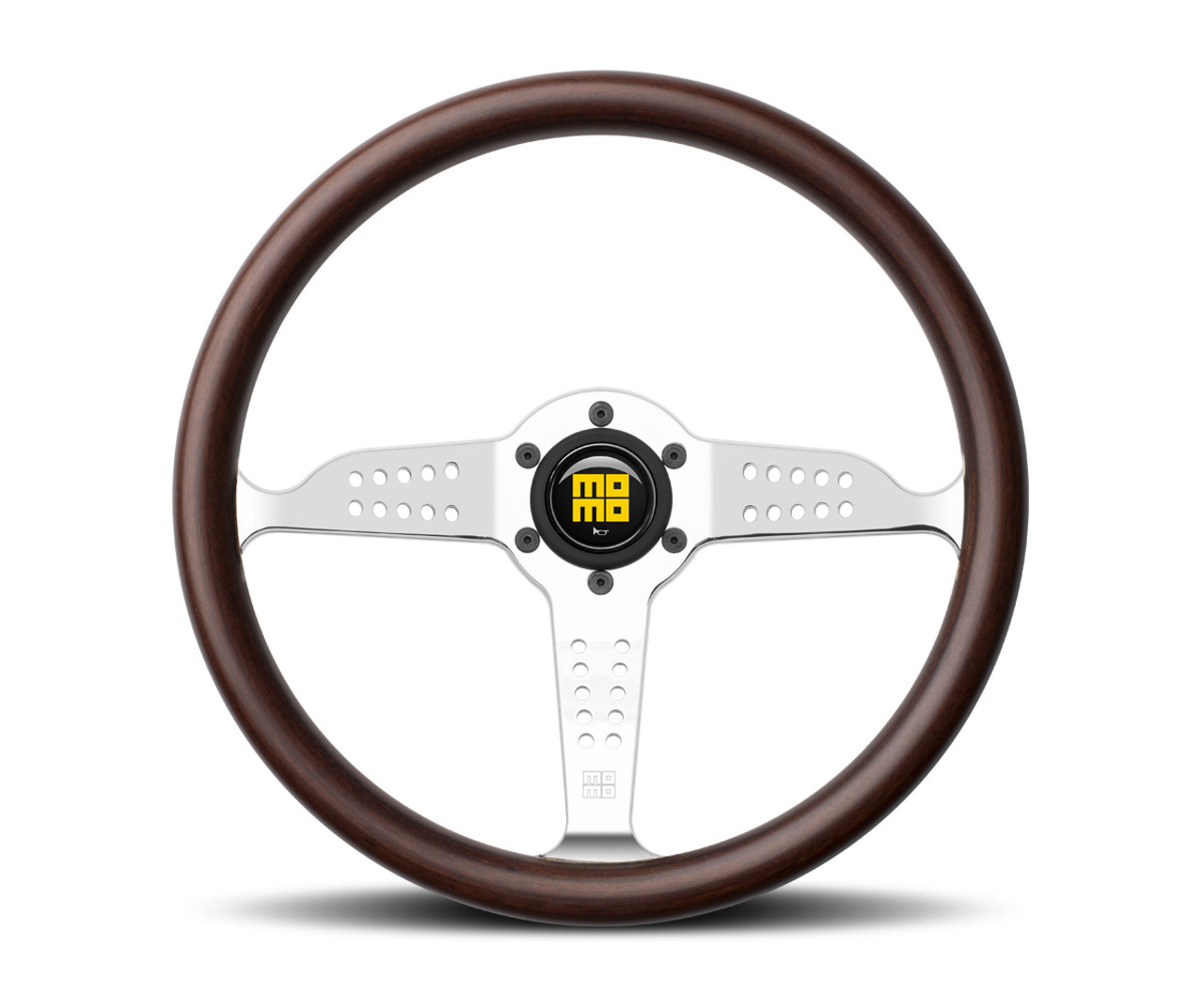 Super Grand Prix Steerin g Wheel Wood/Pol. Silver