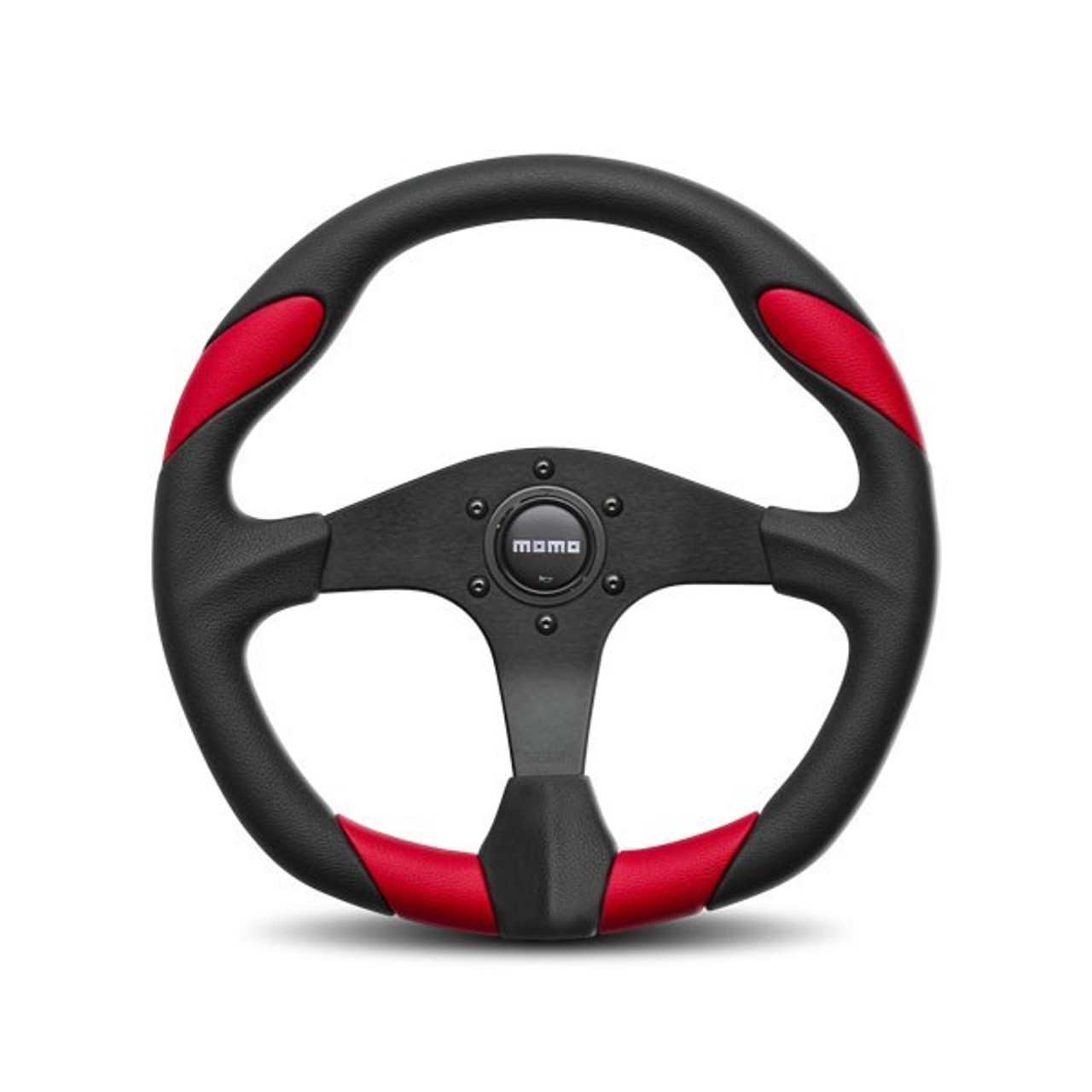 Quark Steering Wheel Polyurethane Red Insert