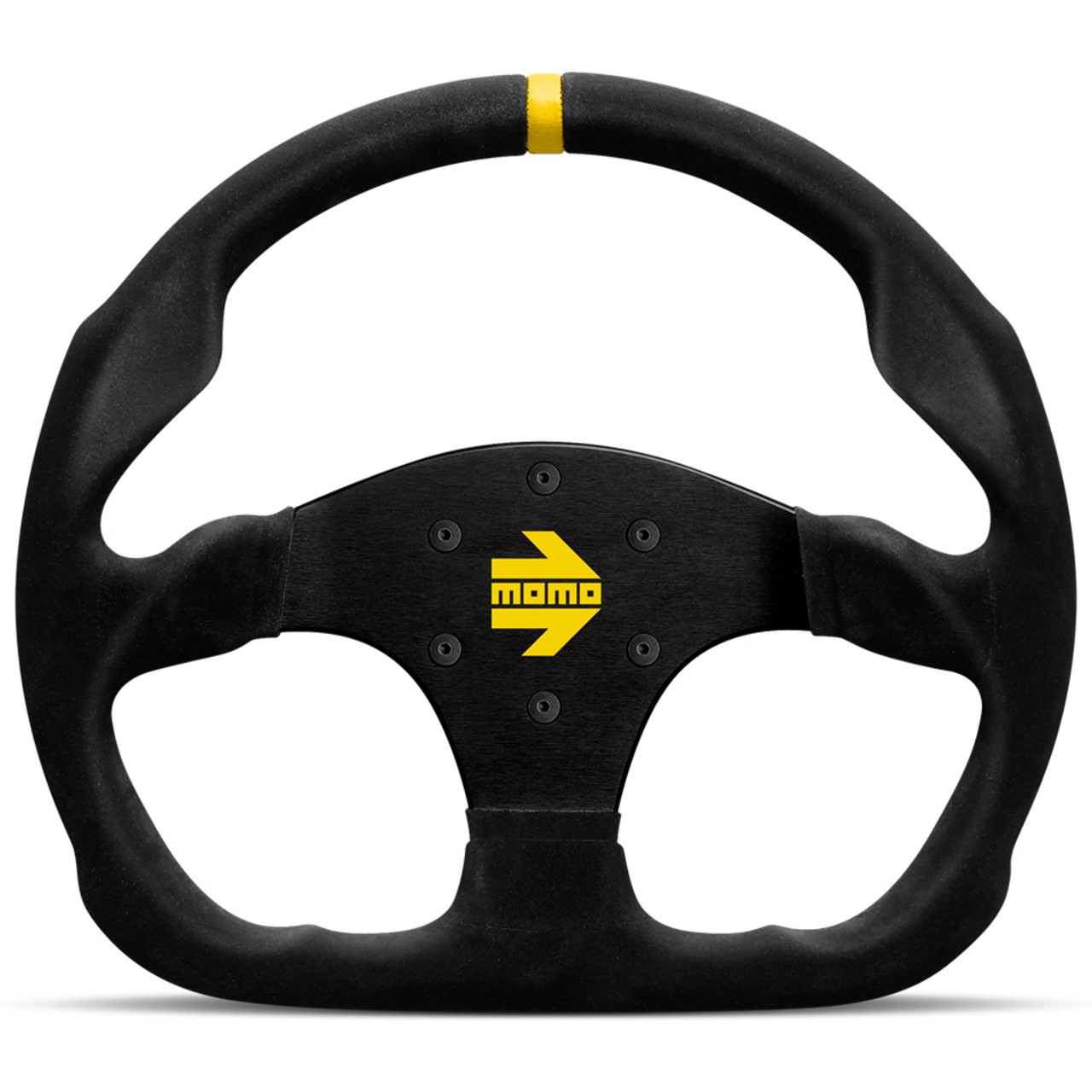 MOD 30 Steering Wheel Black Suede