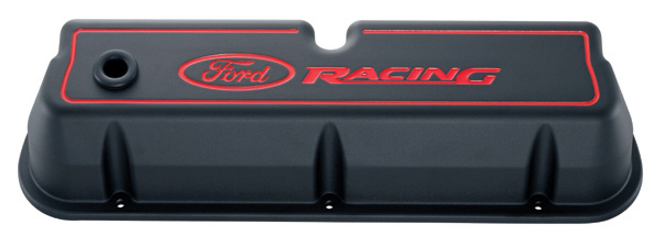 Ford Racing Aluminum Valve Covers Blk Crinkle