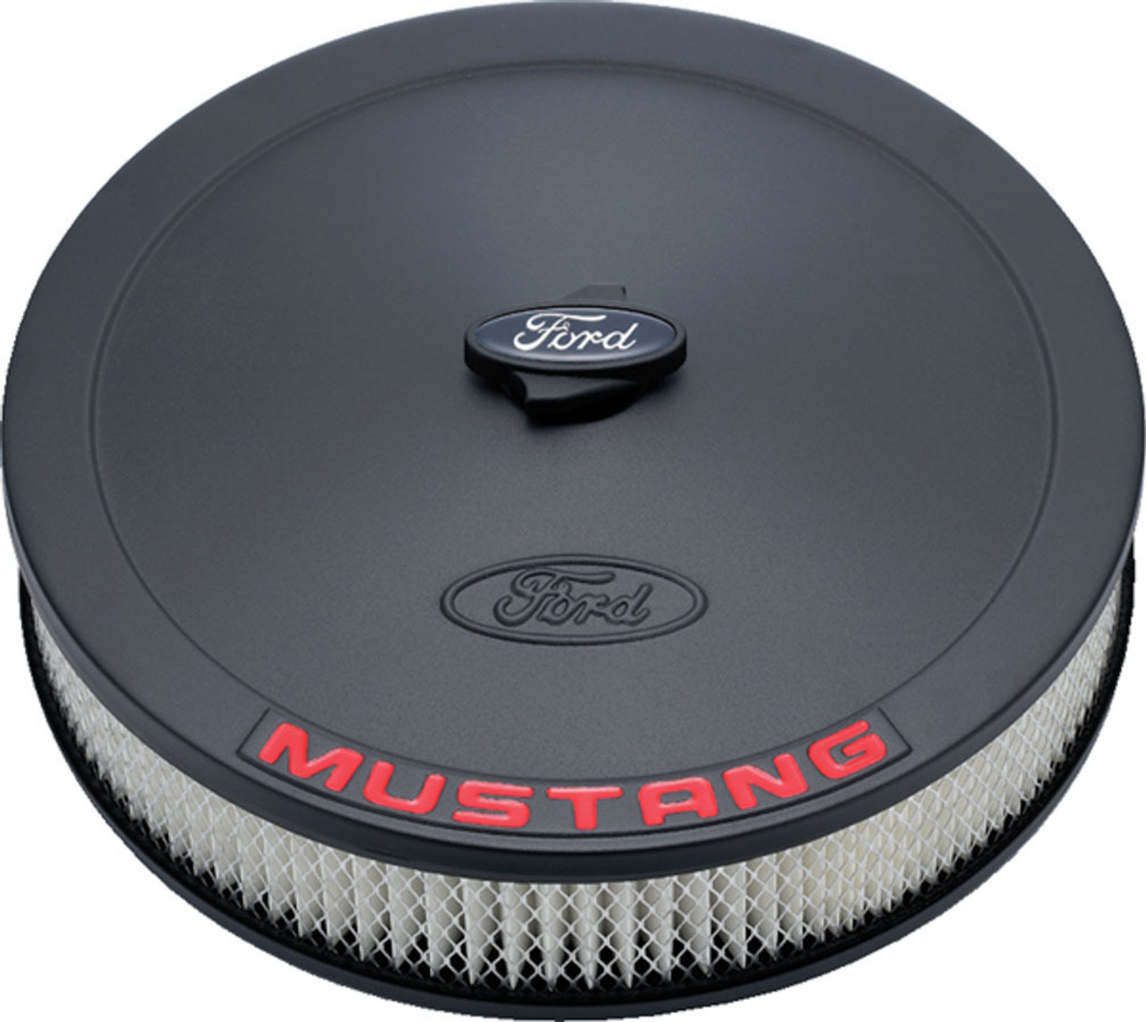 Ford Mustang Air Cleaner Kit Black Crinkle