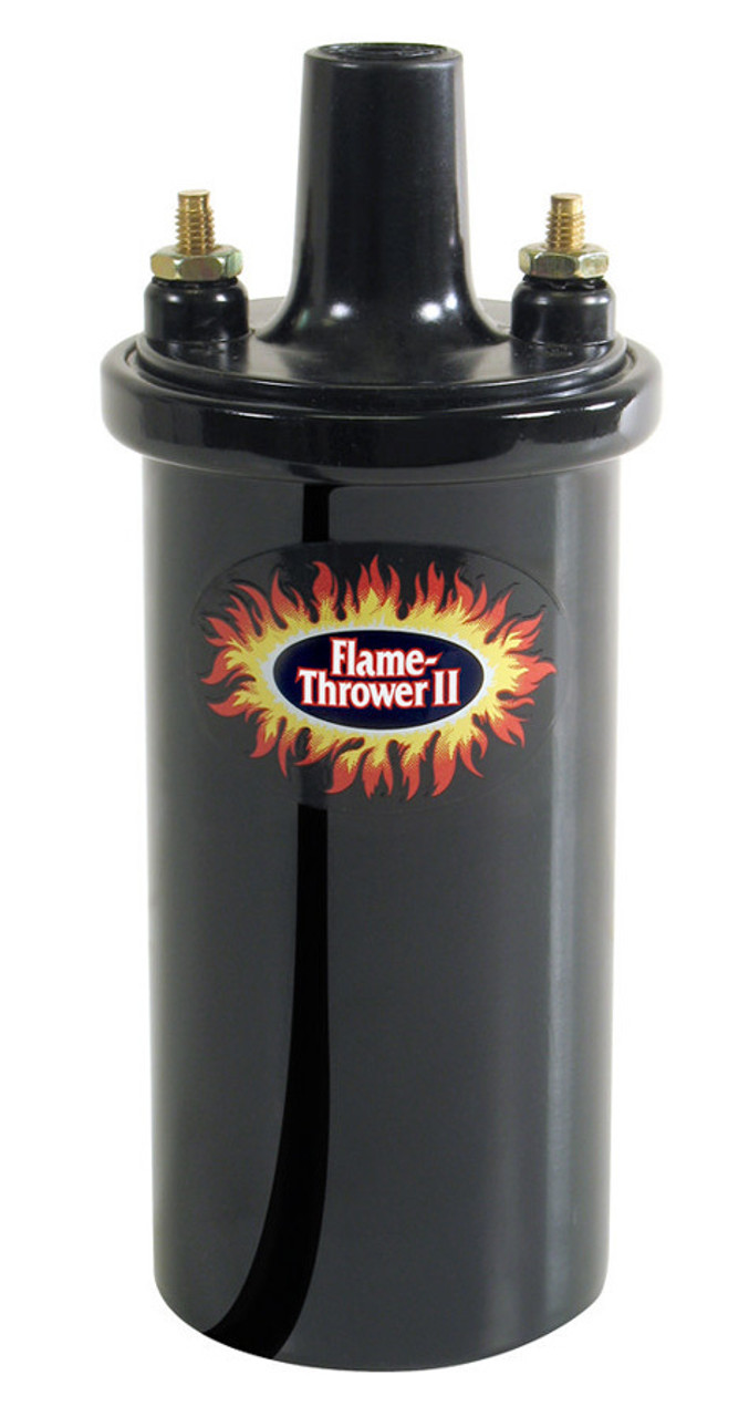 Flame-Thrower II Coil - Black- Oil Filled