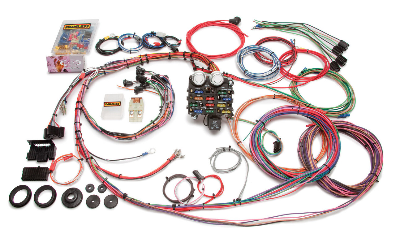63-66 GM P/U Wiring Harness 19 Circuit