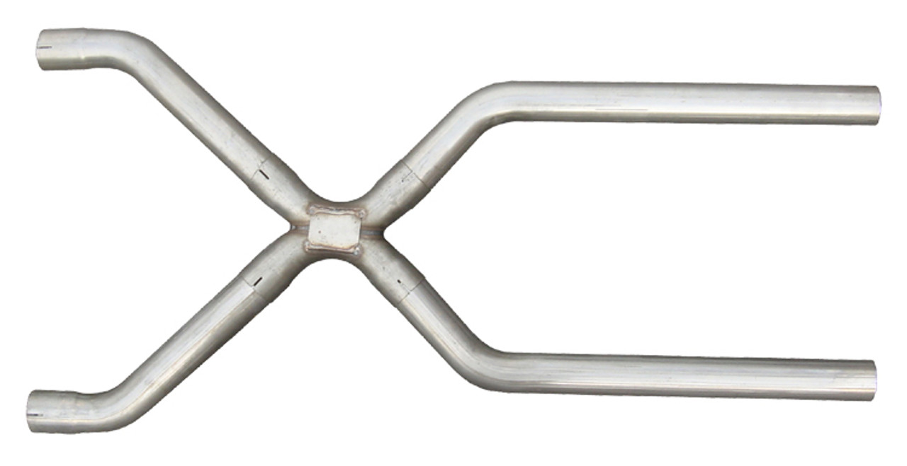 Universal 3.5in X-Pipe Stainless