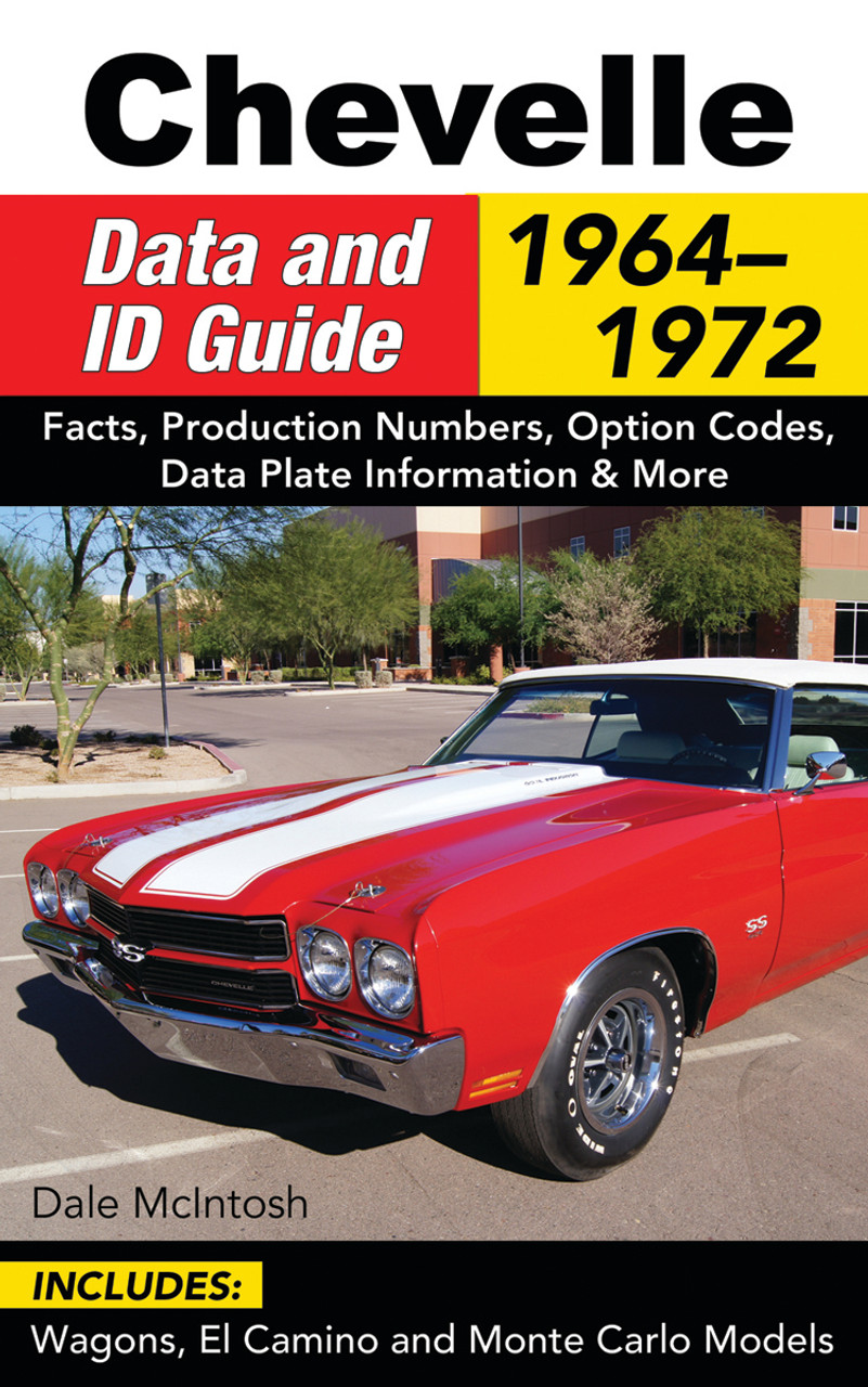 1964-72 Chevelle Data & ID Guide
