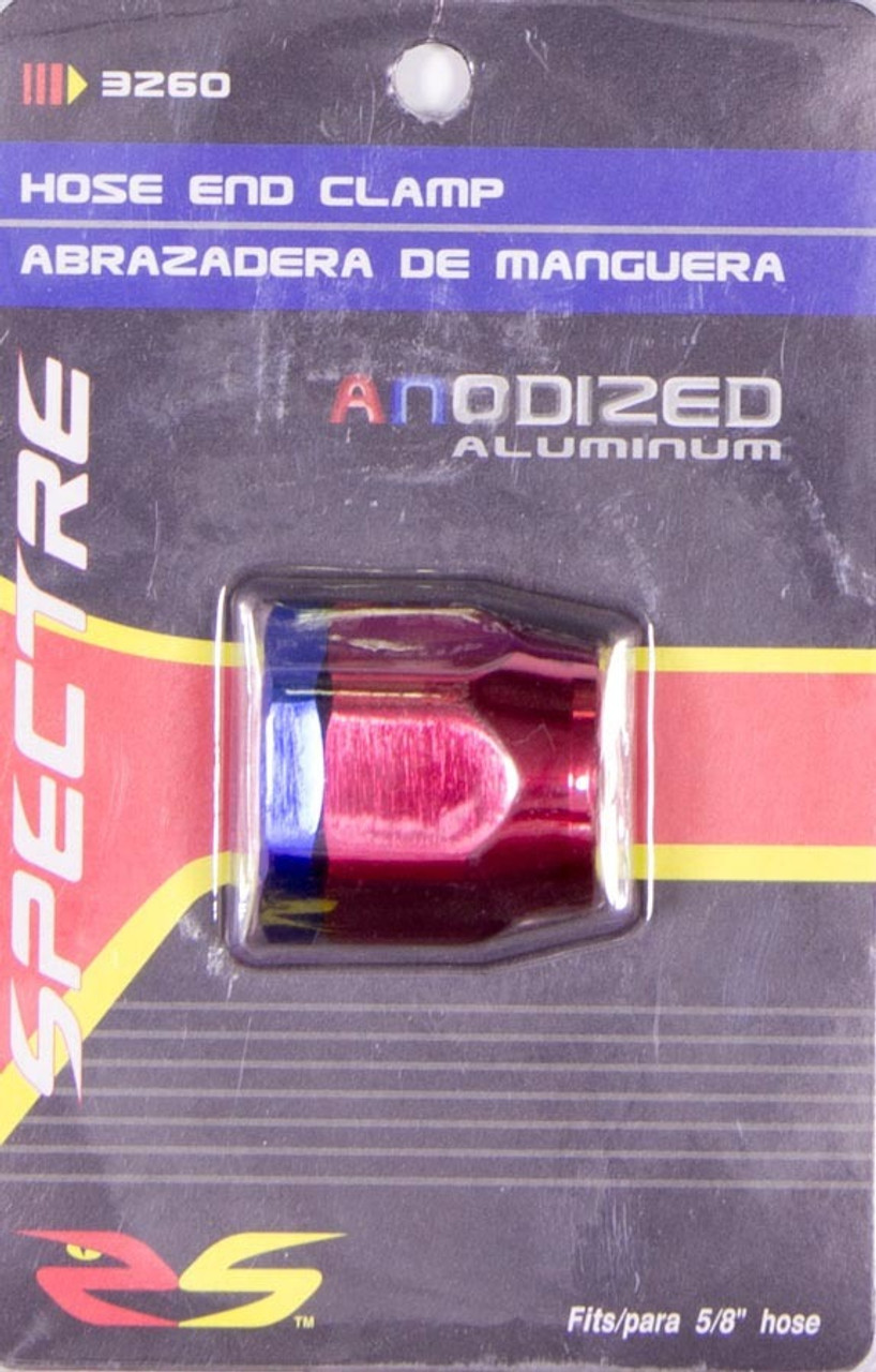 Magnaclamp 5/8in Hose Red/Blue