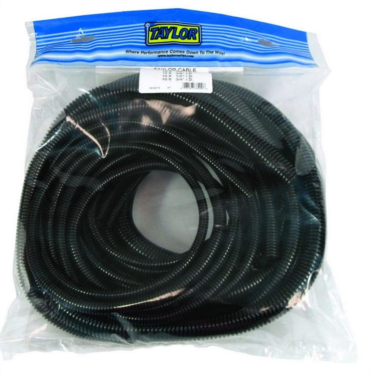 Convoluted Tubing Kit Black