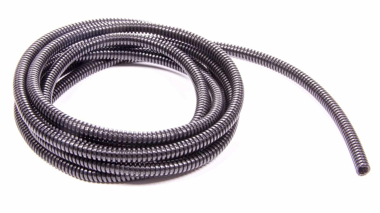 Convoluted Tubing 1/4in x 10' Black