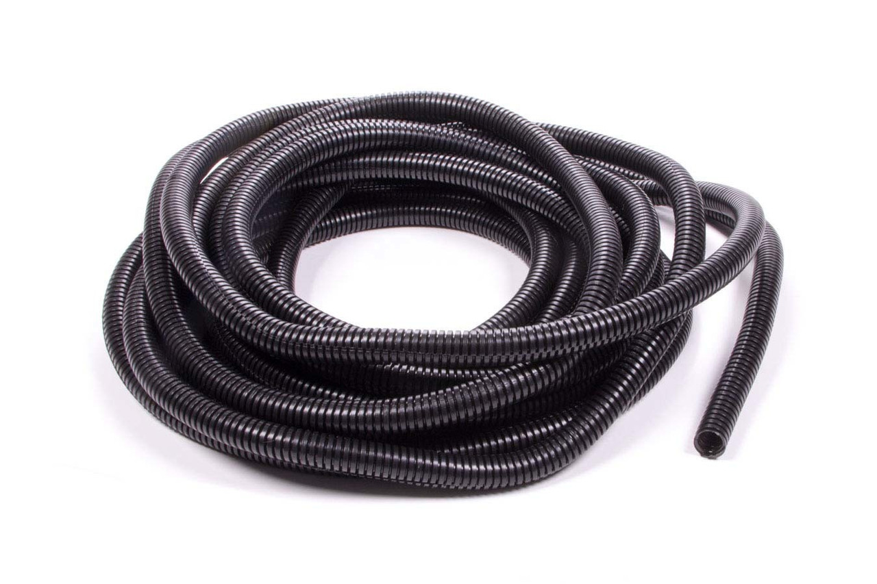 Convoluted Tubing 3/8in x 50' Black
