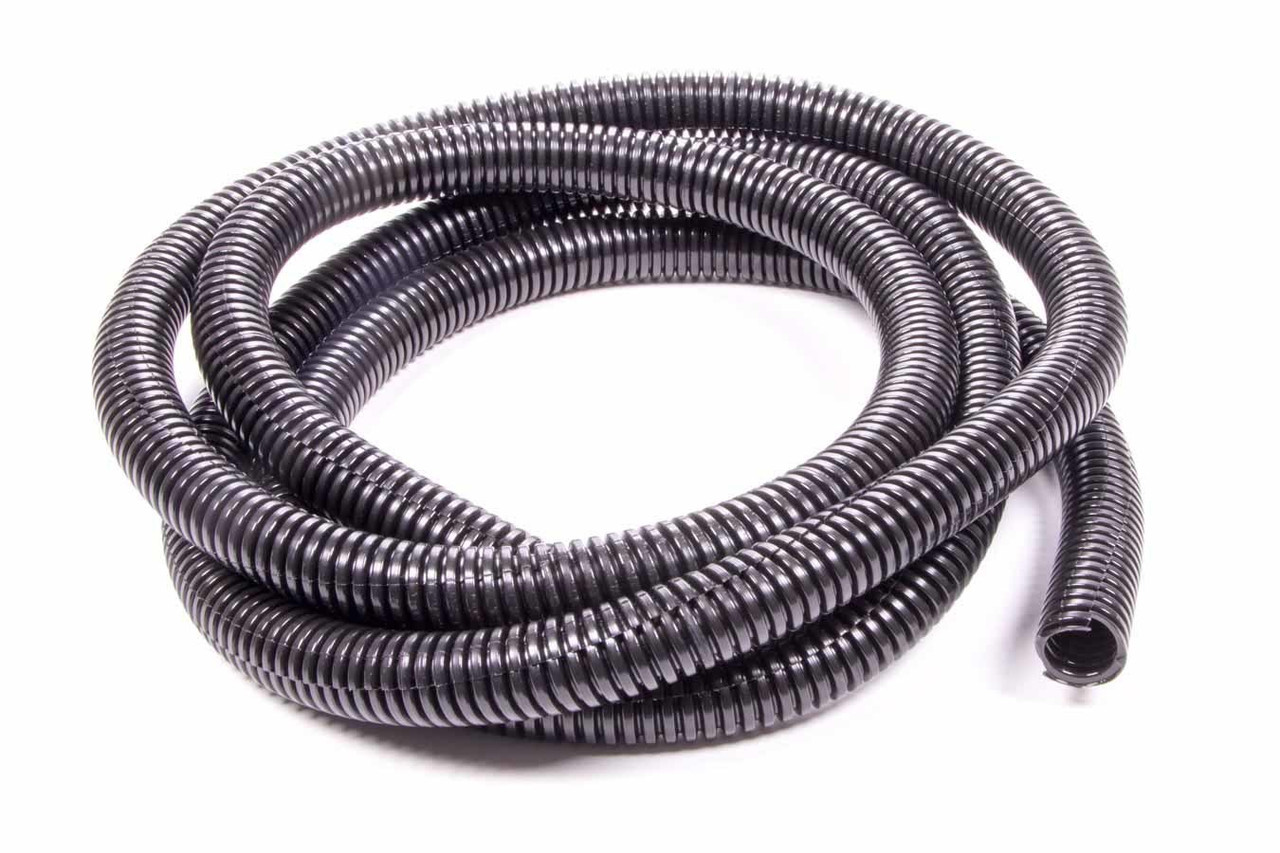 Convoluted Tubing 1/2in x 25' Black