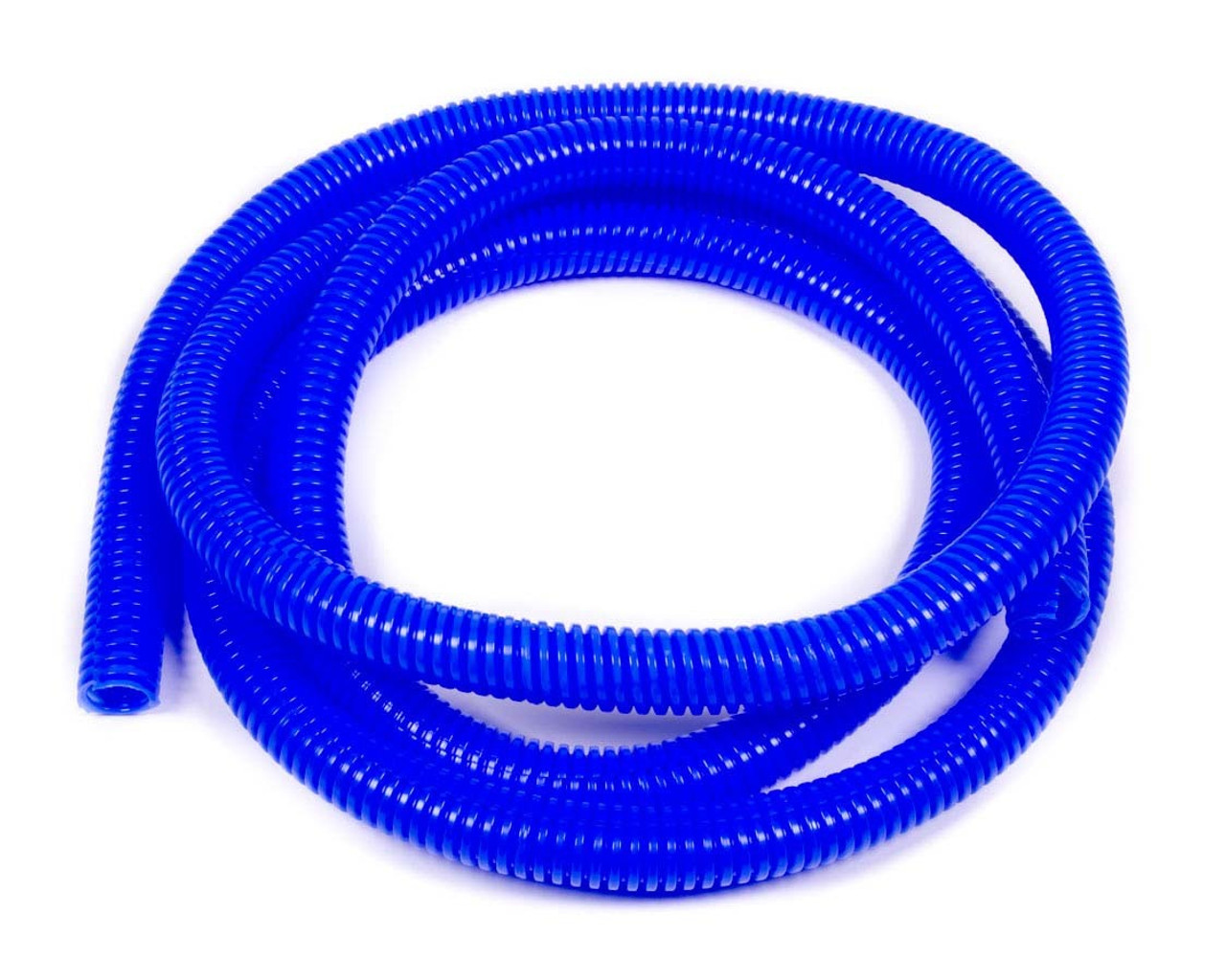 Convoluted Tubing 1/2in x 7'  Blue