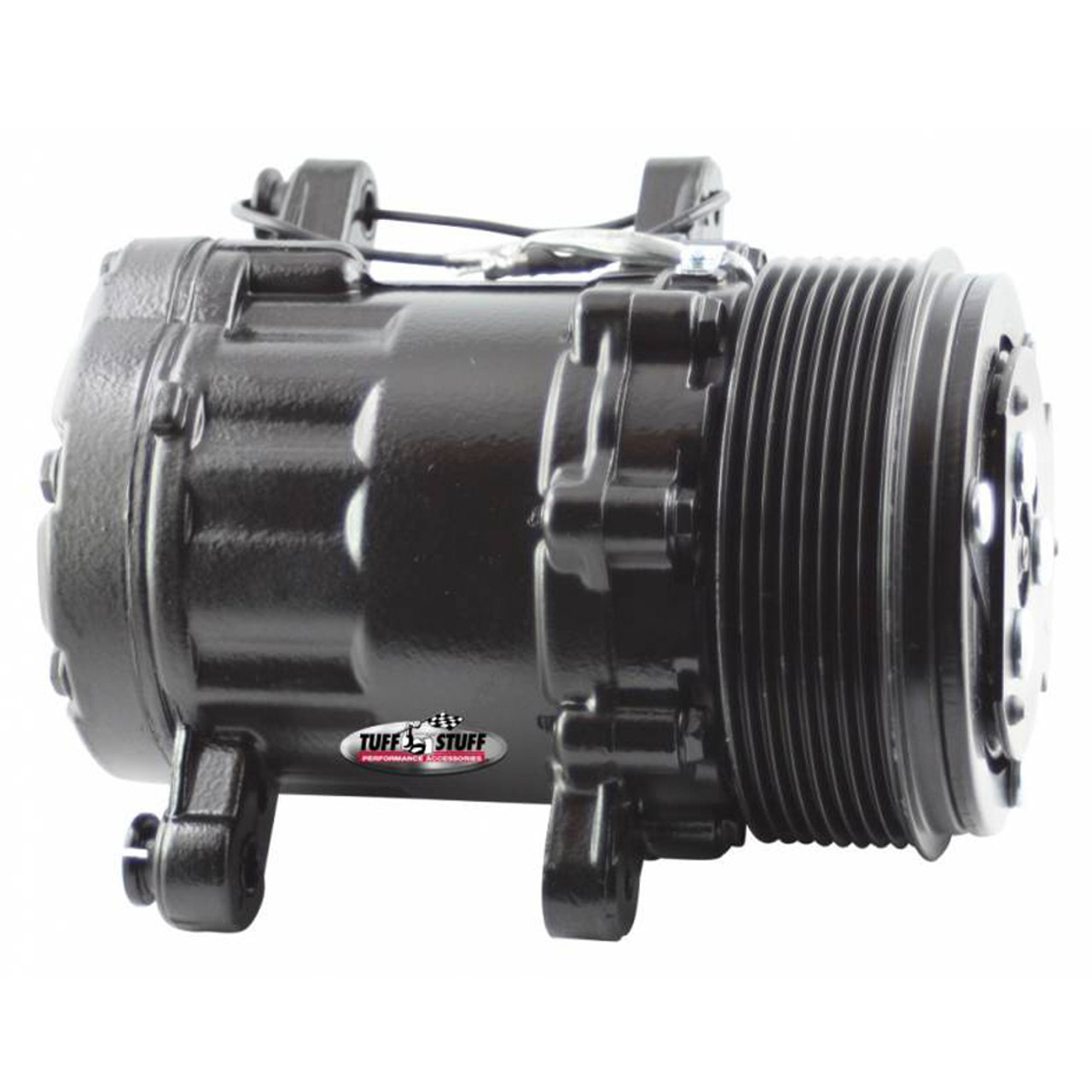 Peanut A/C Compressor R134A Black 8 Groove