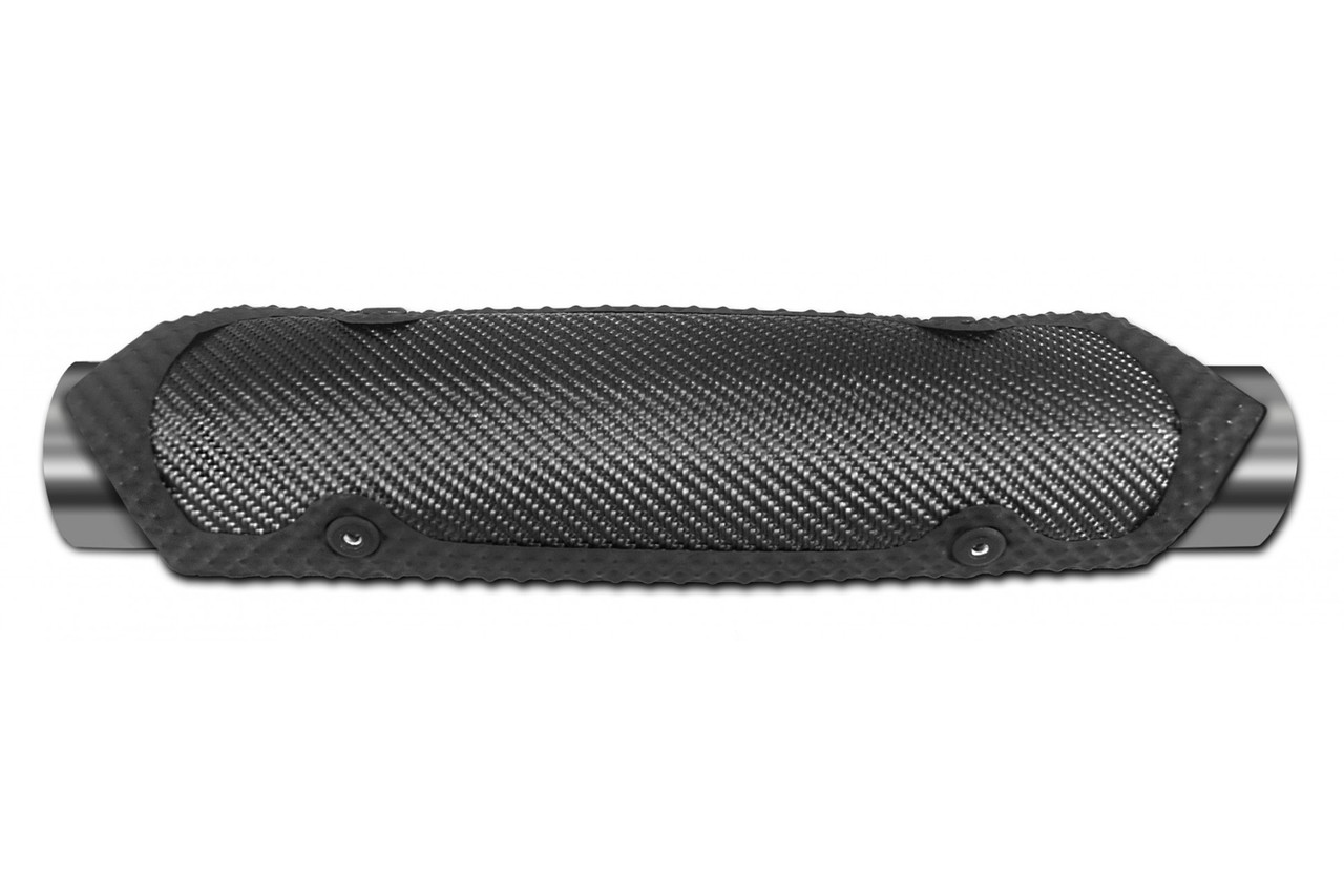 Clamp On Heat Shield 3. 75in x 5.75in Black