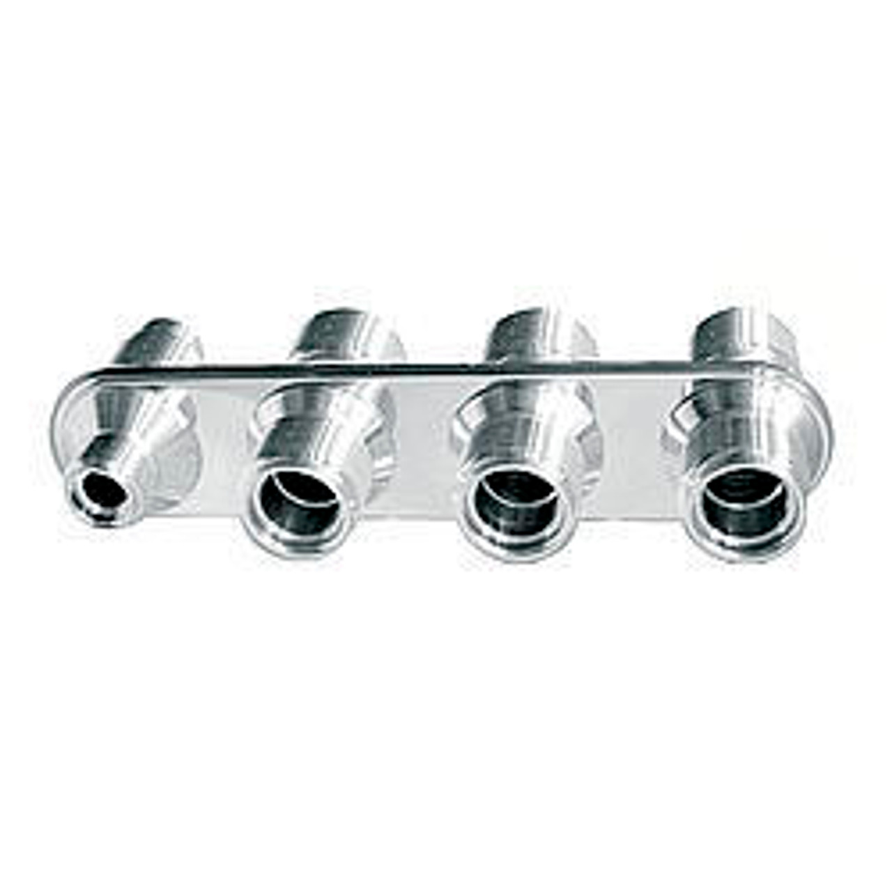 4 Way Inline Bulkhead #6 & #10 O-Ring