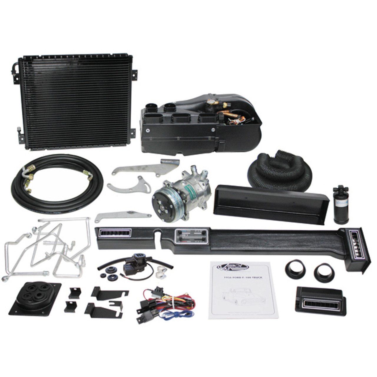 1956 Ford F100 Complete A/C KIt w/o Contols