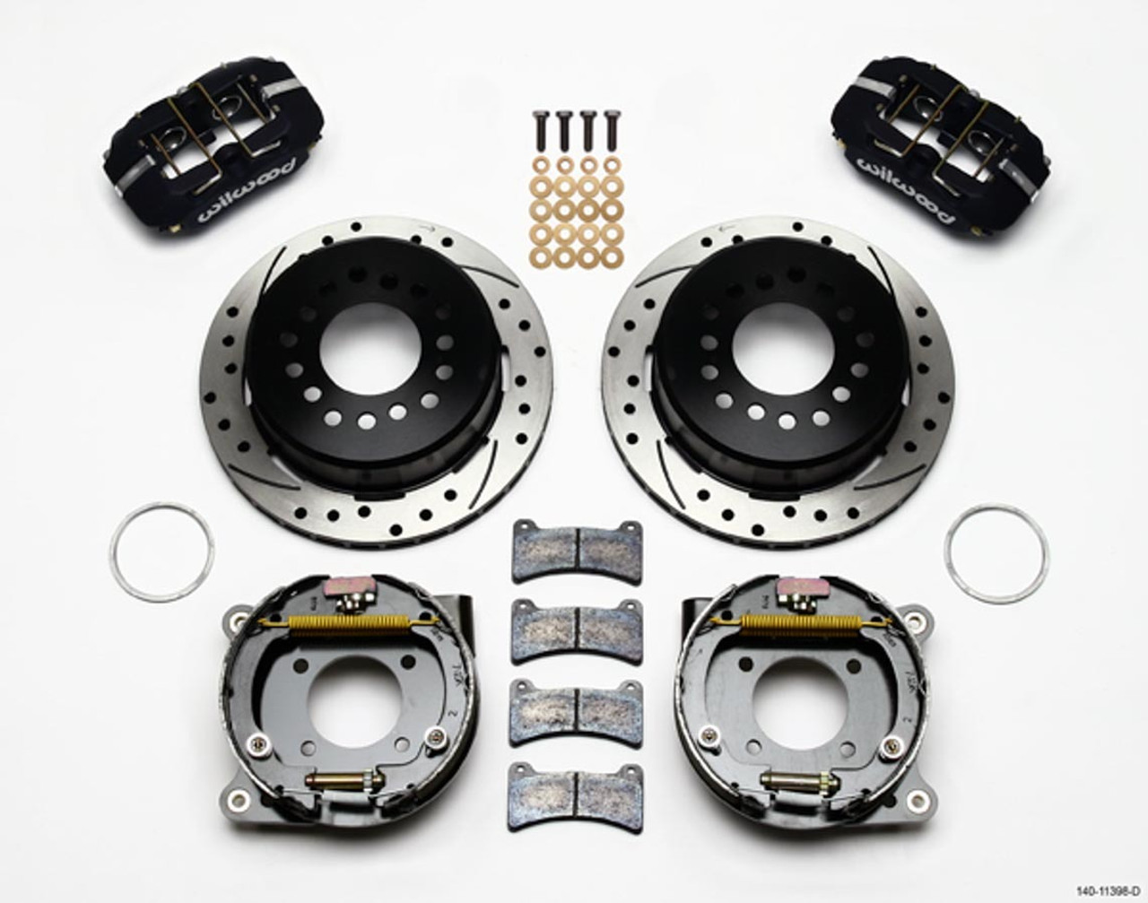 Rear Disc Brake Kit 12- Bolt Chevy w/Parking Brk