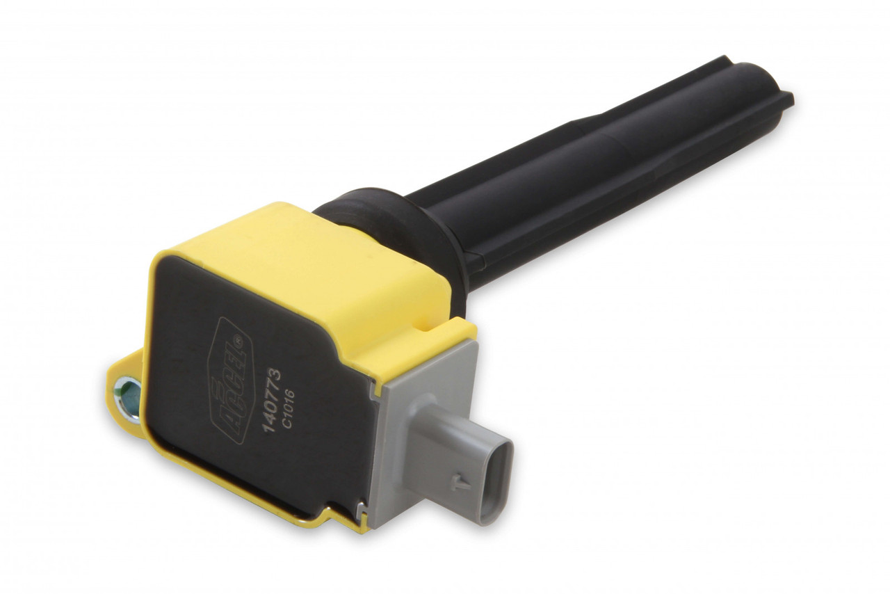ACCEL Ignition Coil - SuperCoil - 2016 Ford EcoBoost 2.7L V6 - Yellow - Individual (ACC-1140773)