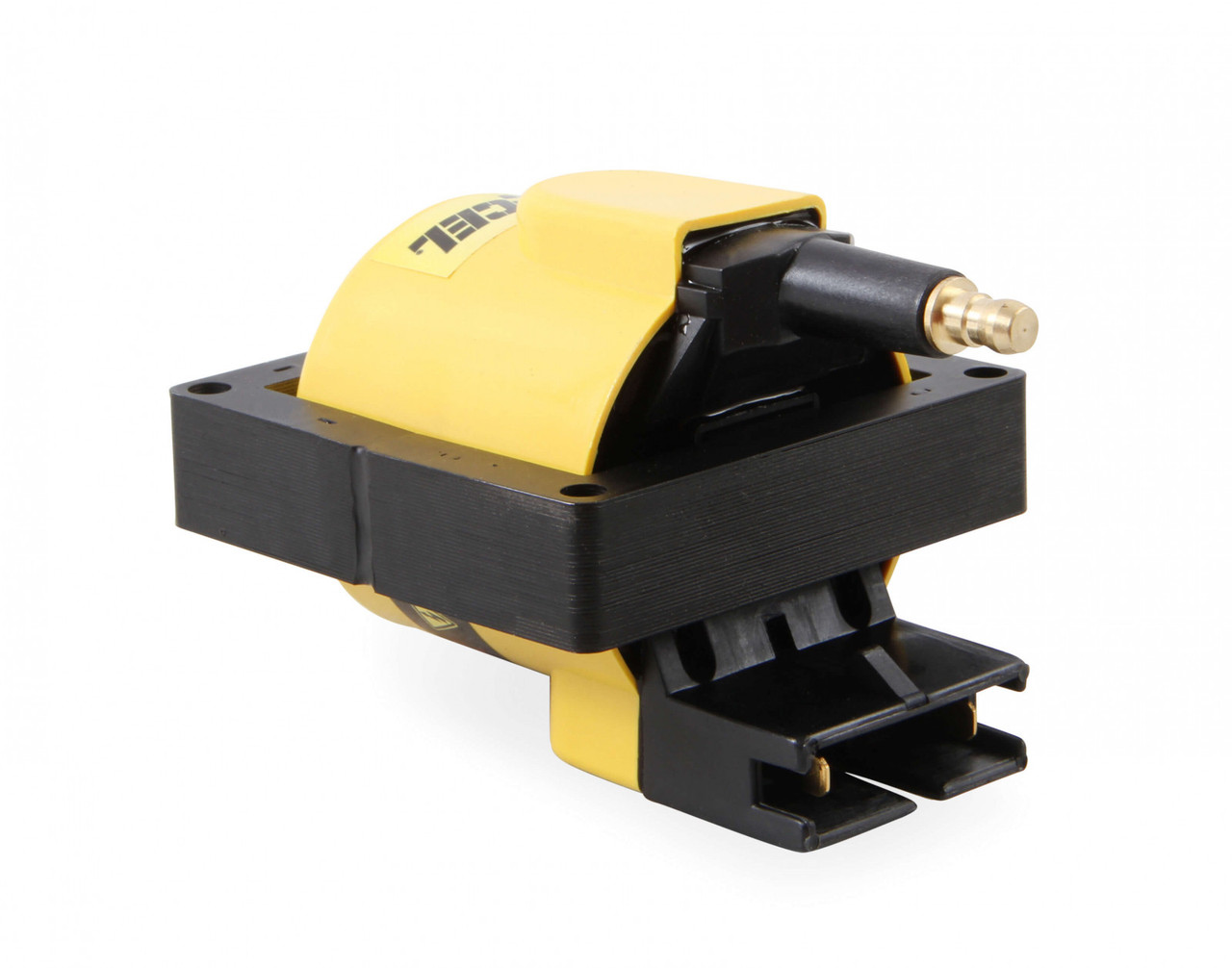 ACCEL Ignition Coil - SuperCoil - 1984-1998 Ford EEC-IV - Yellow - Individual (ACC-2140012)