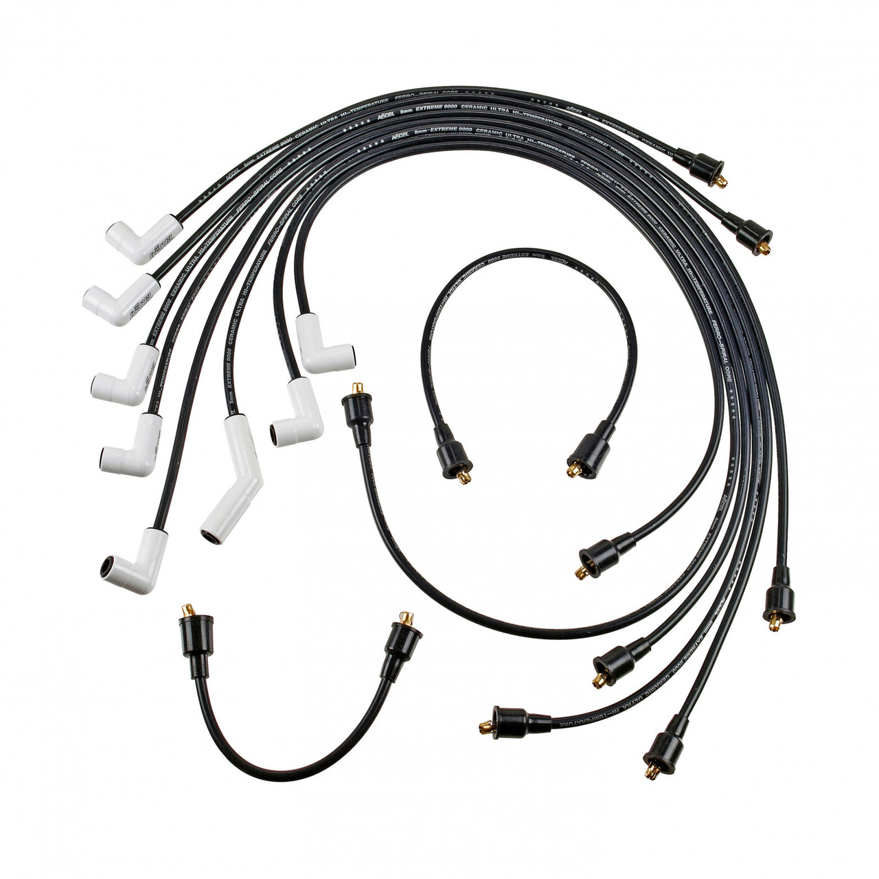 ACCEL Spark Plug Wire Set - Chrysler / Dodge / Plymouth Big Block 361-440 (Except Hemi) (ACC-19045C)