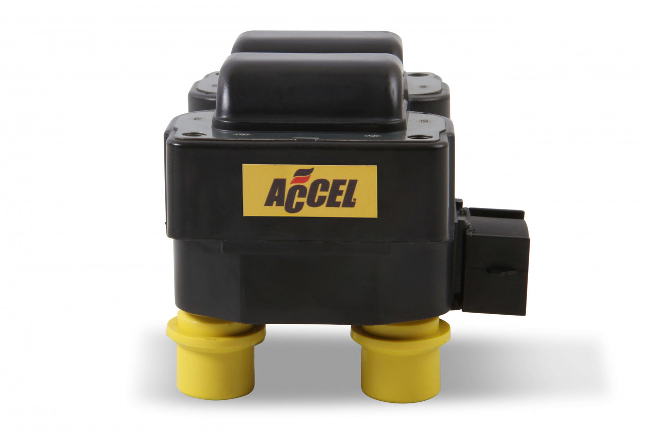 ACCEL Ignition Coil - SuperCoil - Ford 4-Tower EDIS with horizontal plug (ACC-3140018)