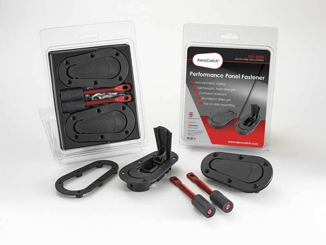 AeroCatch 120-2000 Non-Locking Hood Pins (AER-120-2000)