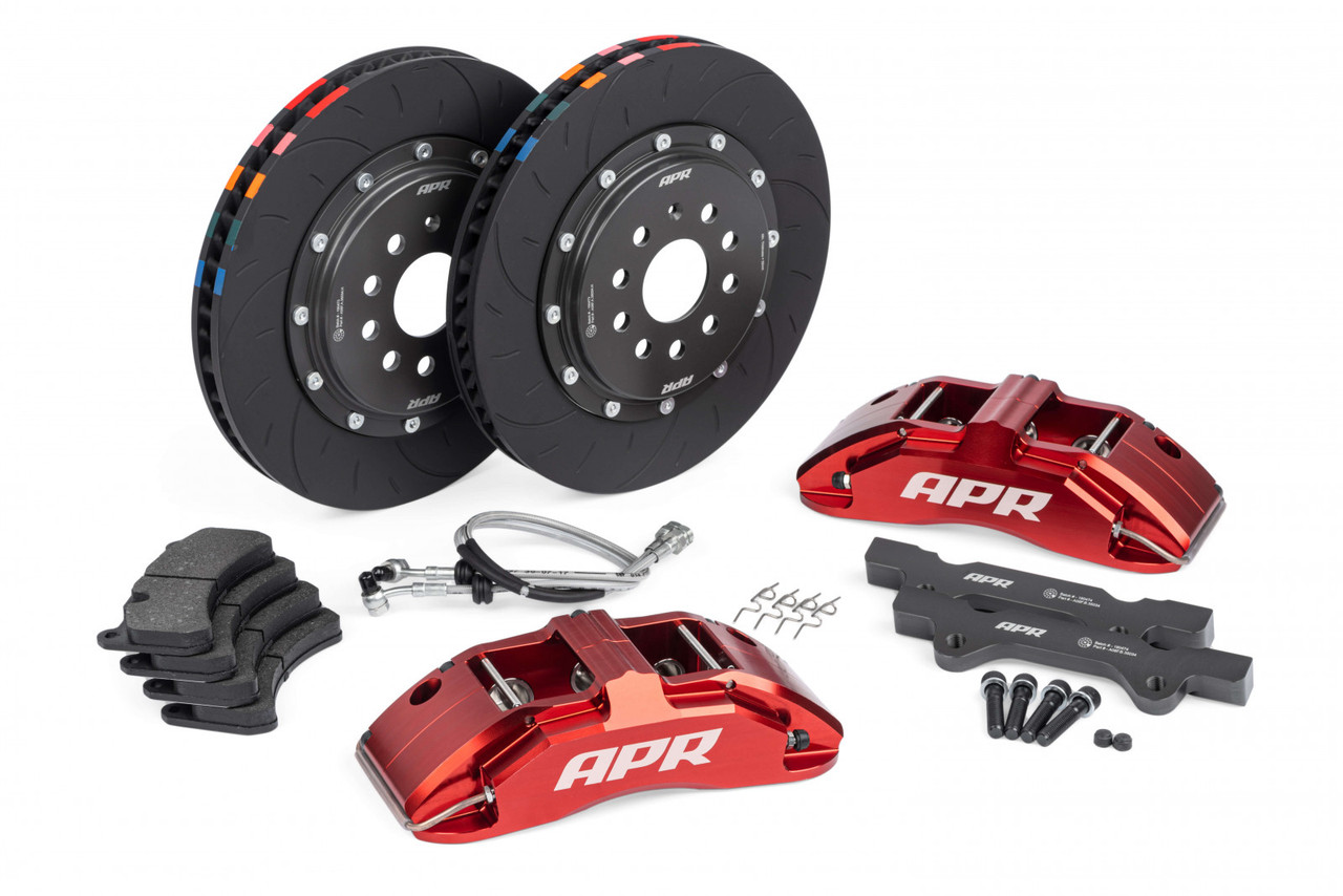 APR 350x34mm 6 Piston Brakes (Red) - MK6 R (APR-3BRK00012)