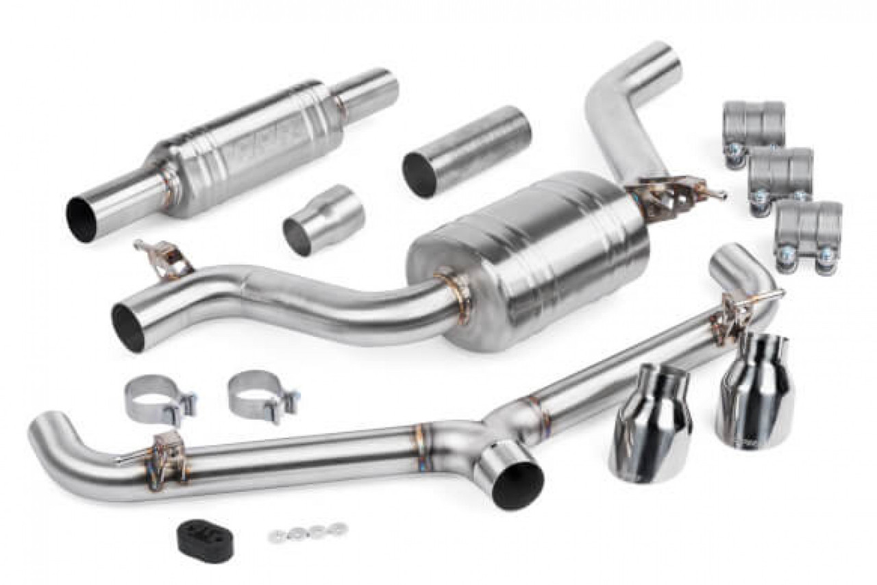 APR Exhaust - Catback System W/ Front Muffler - Mk7 GTI TCR (APR-1CBK0039)