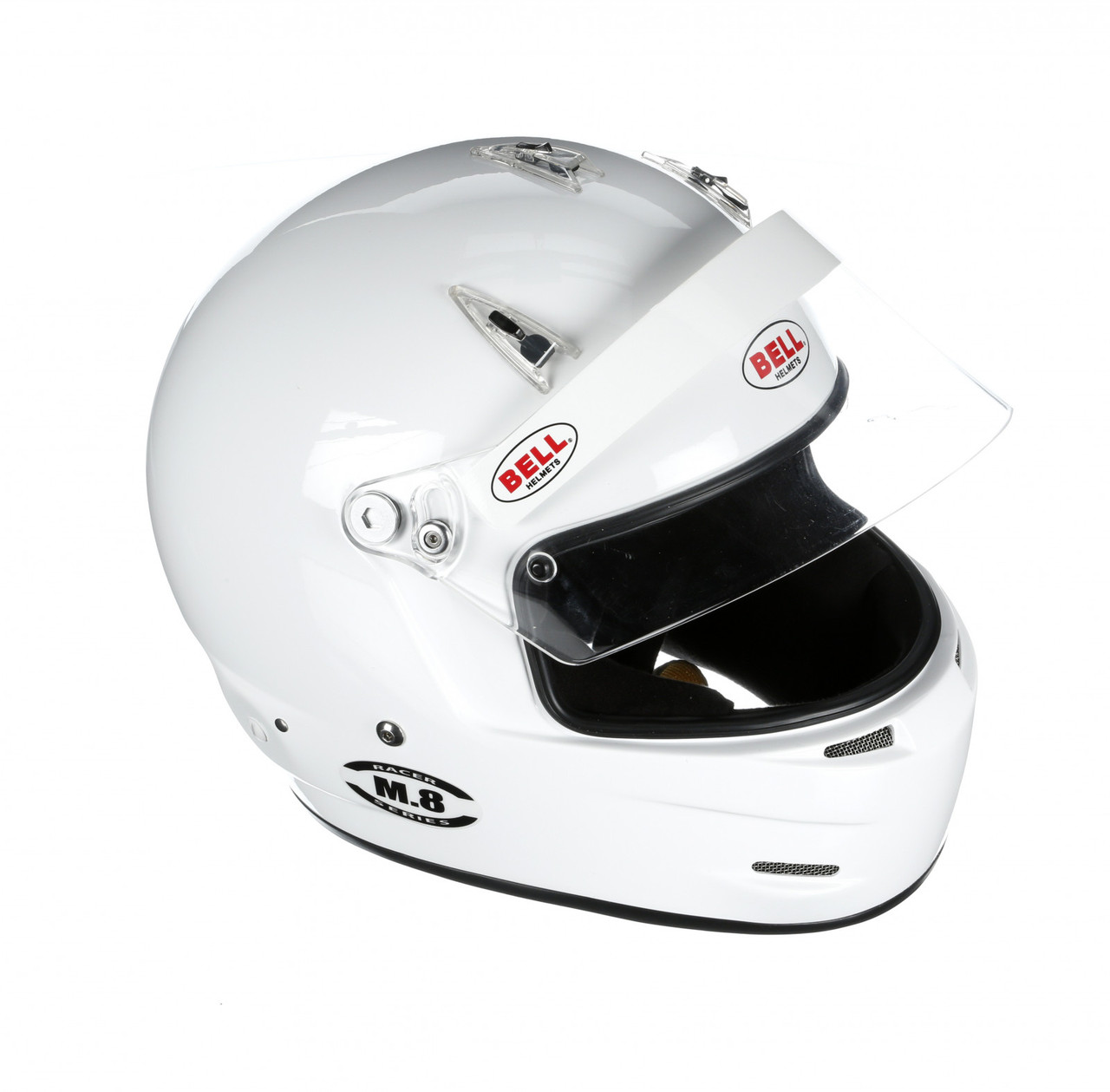 Bell M8 Racing Helmet-White Size 3X Extra Large (BEL-1419A08)