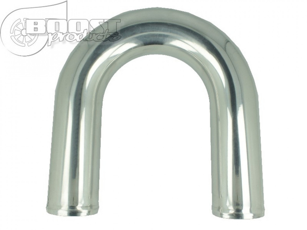 BOOST Products Aluminum Elbow 180 Degrees with 101mm (4") OD, Mandrel Bent, Polished (BOP-3102031810)