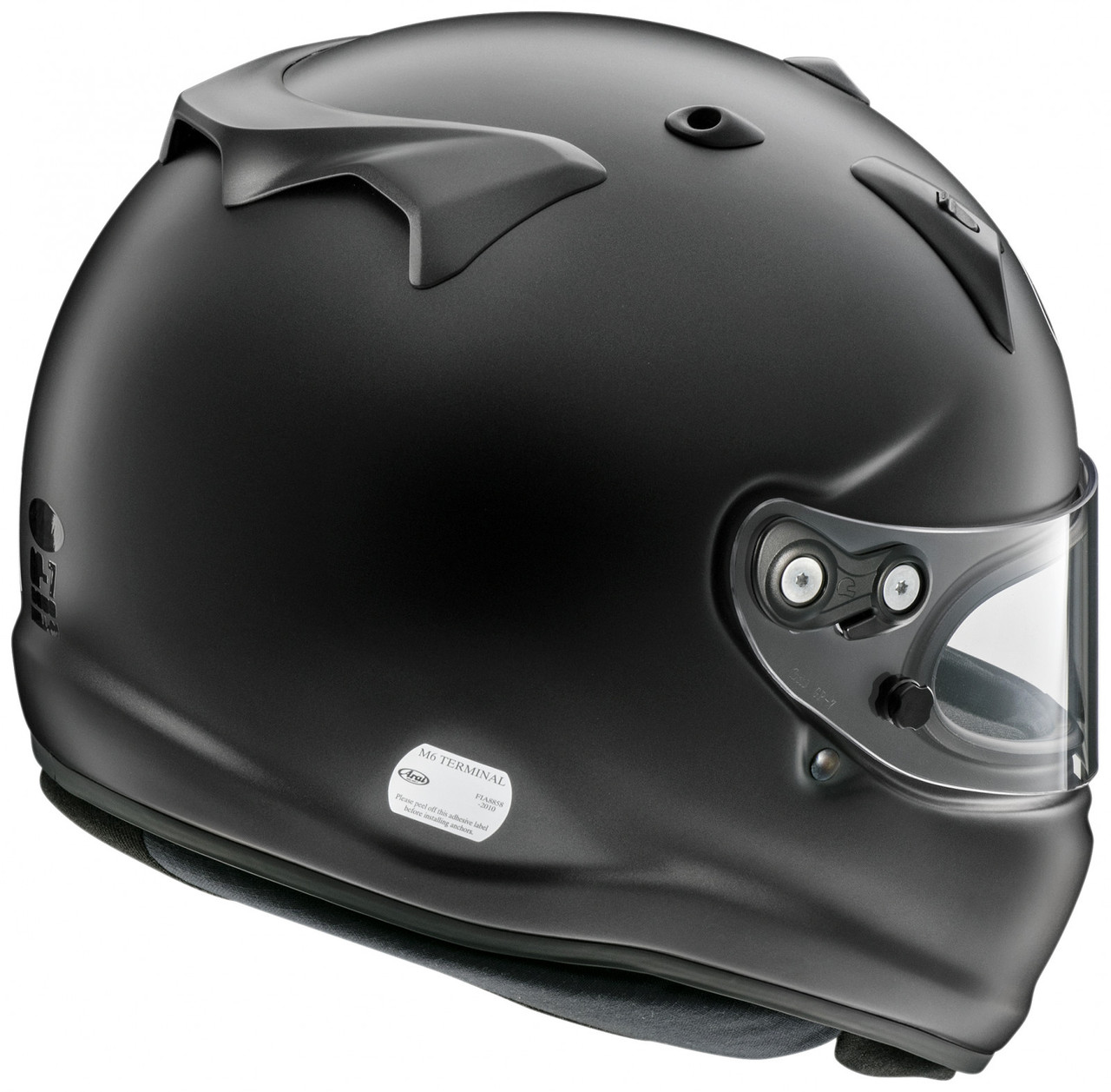 Arai GP-7 Black Frost Large Racing Helmet (ARA-GP-7-BL)