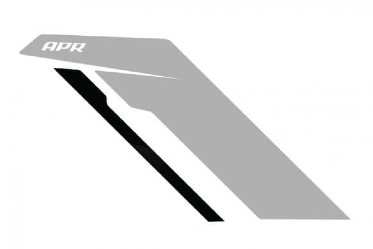 APR Sideburns - Silver APR / Black Stripe (APR-1PM100335)