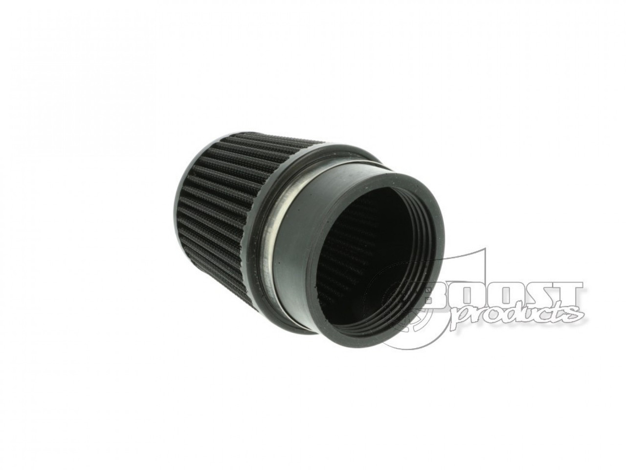BOOST Products Universal Air Filter 76mm (3") ID Connection, 90mm (3-35/64") Length, Black (BOP-IN-LU-090-076)