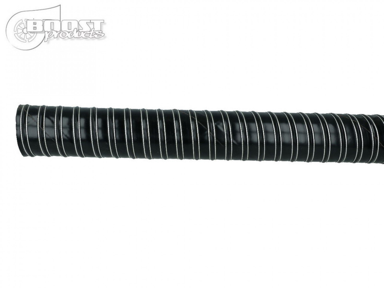BOOST Products Silicone Air Duct Hose 51mm (2") ID, 2m (6') Length, Black (BOP-IN-KS-051-2B)