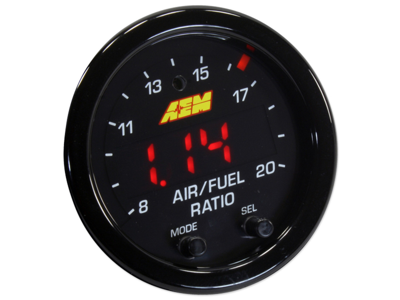 AEM X-Series Wideband UEGO AFR Sensor Controller Gauge with X-Digital Technology (AEM-300300)