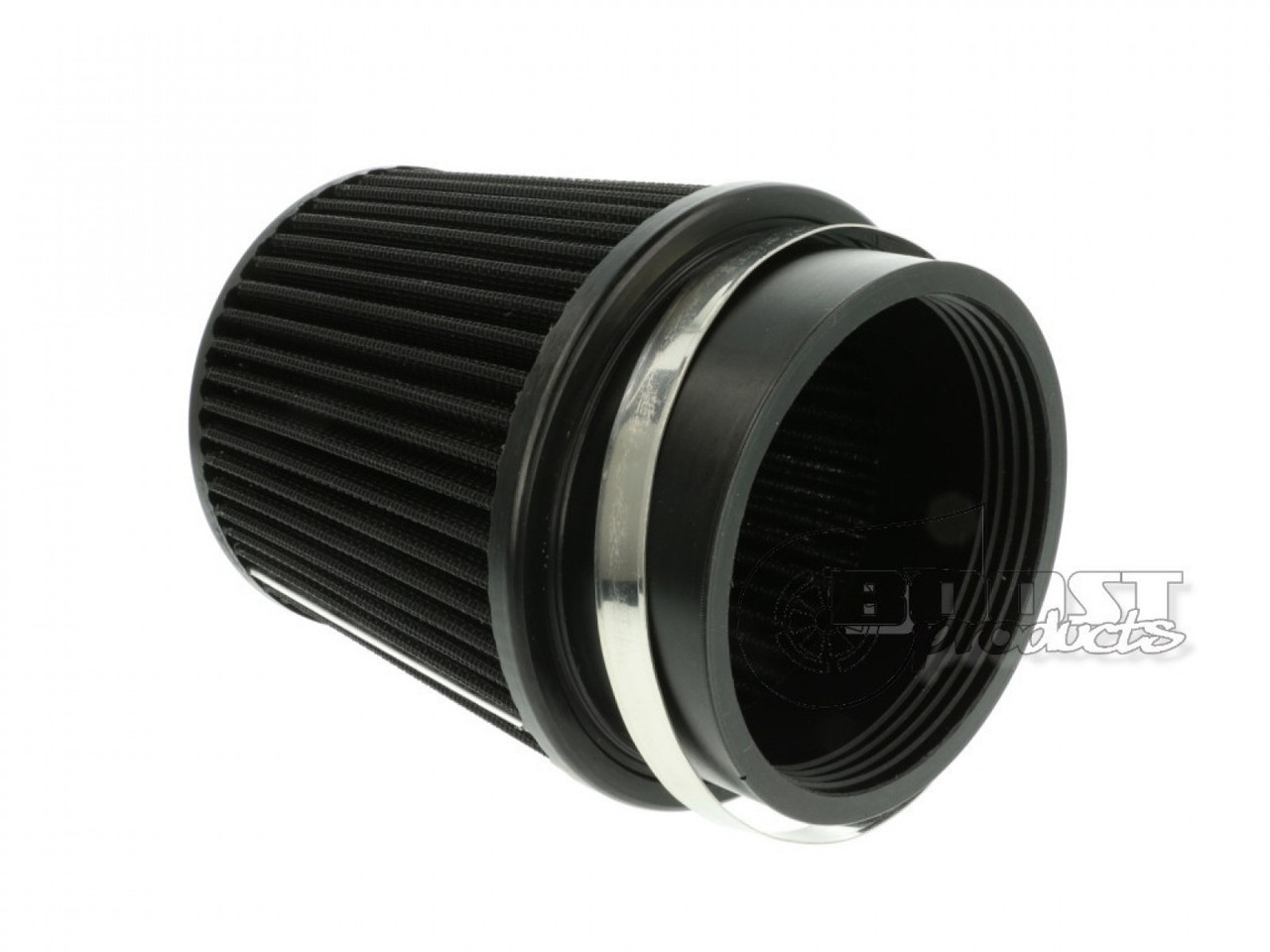 BOOST Products Universal Air Filter 100mm (3-15/16") ID Connection, 127mm (5") Length Black (BOP-IN-LU-127-100)