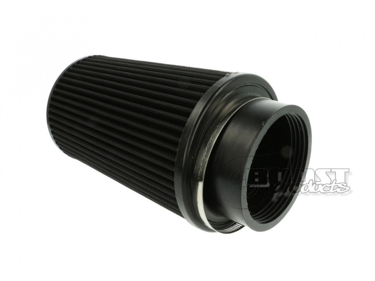 BOOST Products Universal Air Filter 89mm (3-1/2") ID Connection, 200mm (7-7/8") Length, Black (BOP-IN-LU-200-089)