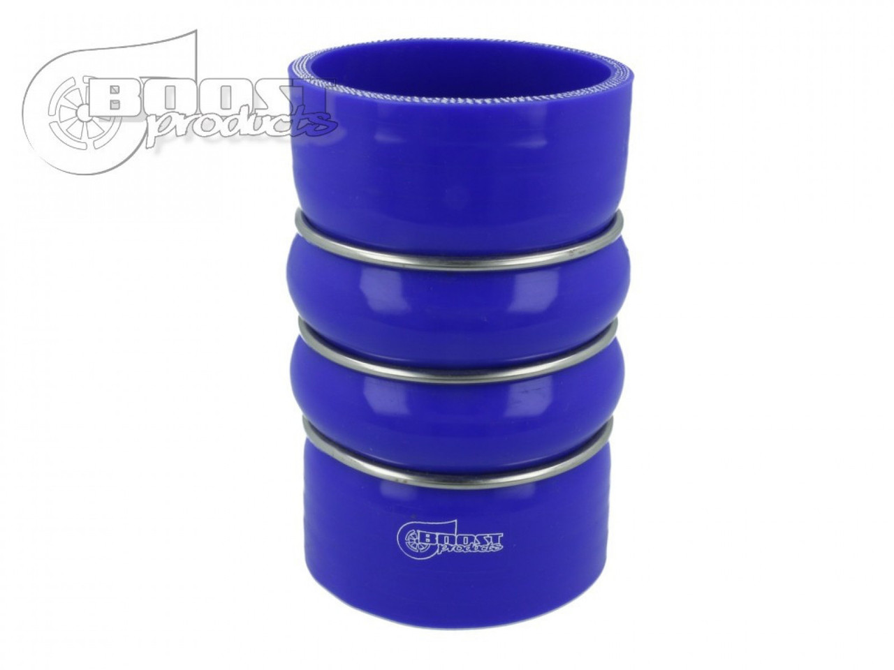 BOOST Products Silicone Coupler with Double Hump, 102mm (4") ID, Blue (BOP-3272201020)