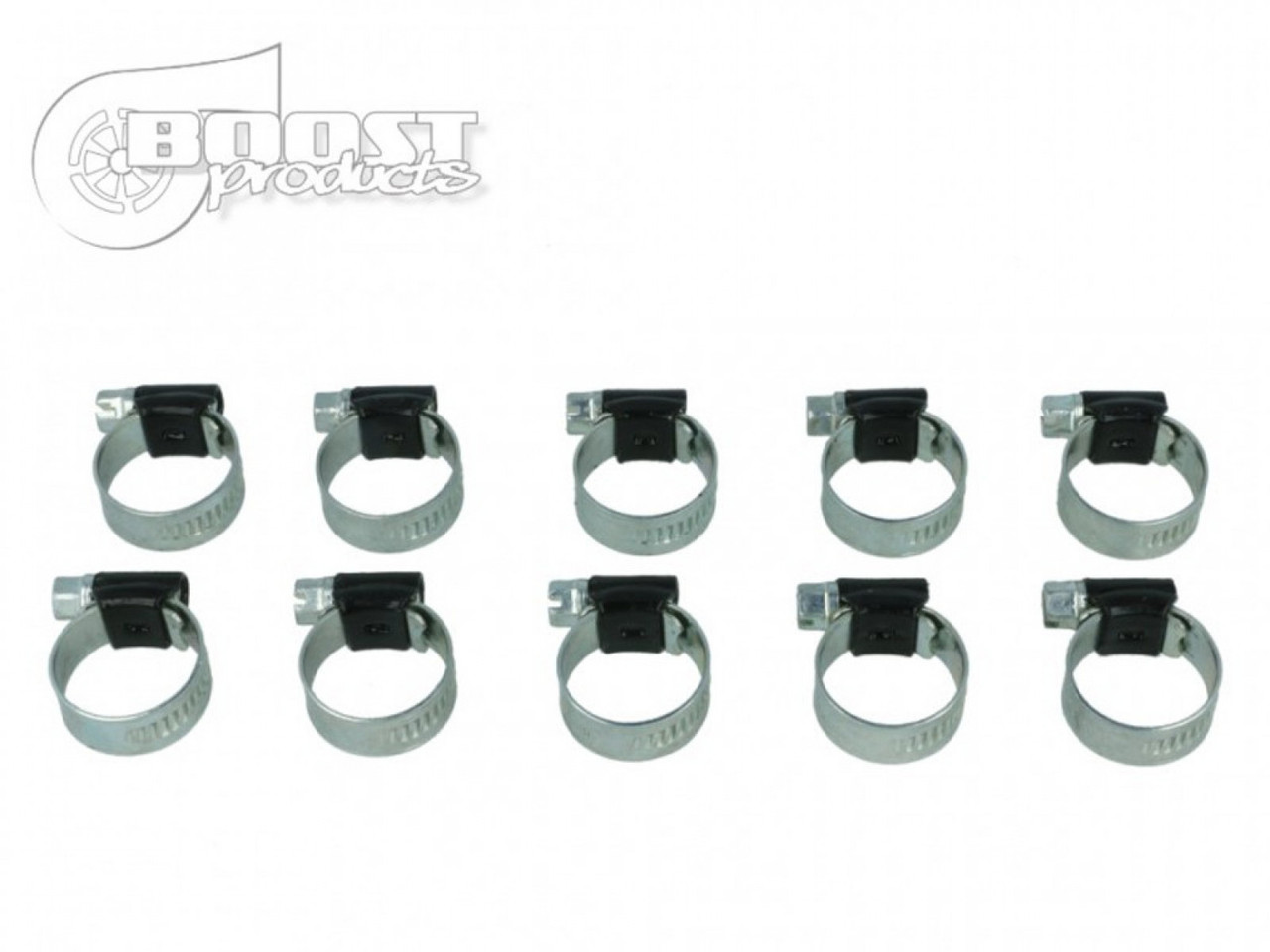 BOOST Products 10 Pack HD Clamps, Black, 11-17mm (7/16 - 43/64") Range (BOP-SC-SW-1117-10)
