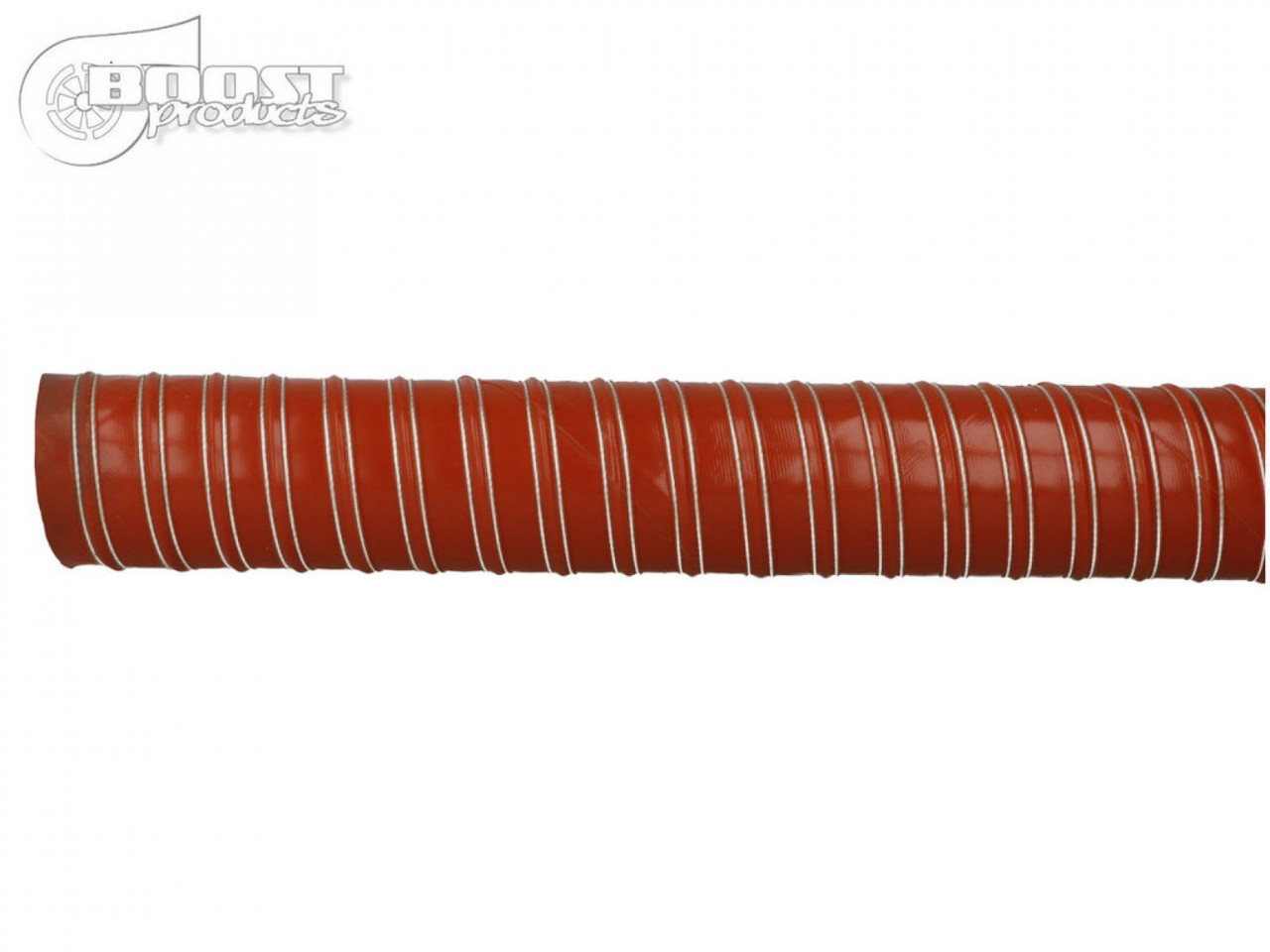 BOOST Products Silicone Air Duct Hose 51mm (2") ID, 2m (6') Length, Red (BOP-IN-KS-051-2R)