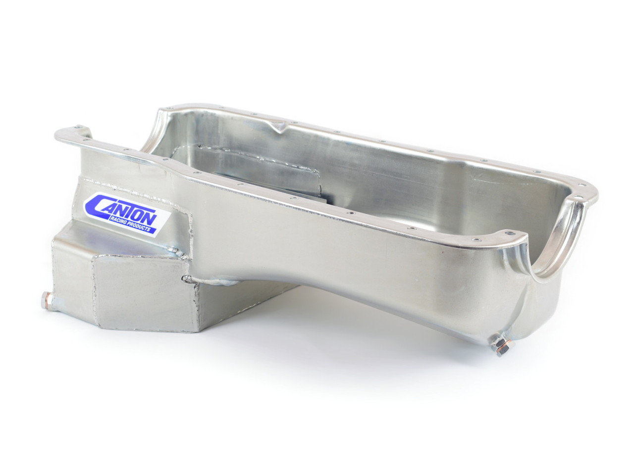 Canton 15-644S Oil Pan For Ford 289-302 Rear T Sump Road Race Pan W/ No Scraper (CRP-15-644S)