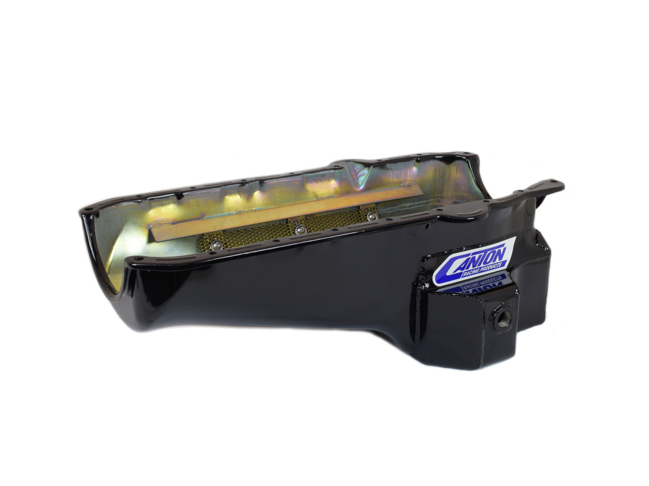 Canton 15-242TBLK Oil Pan Small Block Chevy 1993-1997 F Body Road Race Pan (CRP-15-242TBLK)