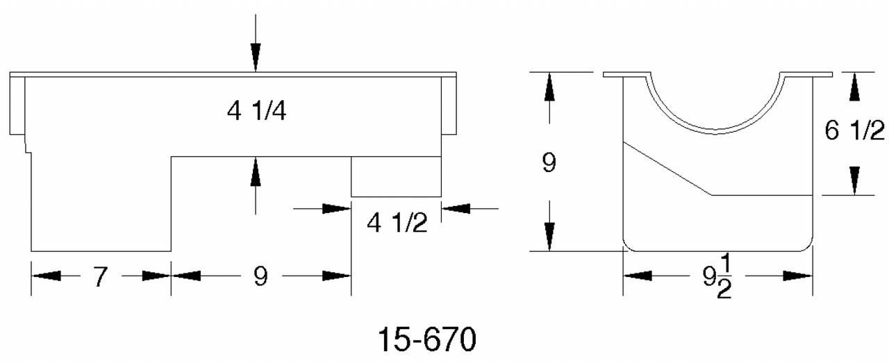 Canton 15-670BLK Oil Pan For Ford 351W Fox Body Mustang Deep Rear Sump Pan (CRP-15-670BLK)