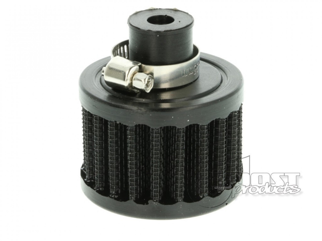 BOOST Products Crankcase Breather Filter with 9mm (3/8") ID Connection, Black (BOP-IN-LU-050-009)