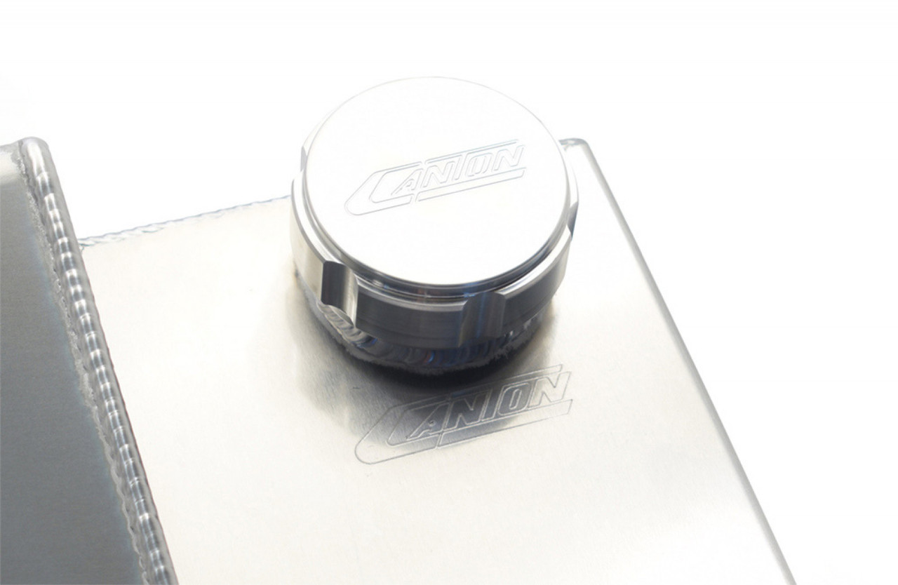 Canton 81-236 Aluminum Coolant Cap Billet Scalloped Style Mustang 1994-2014 (CRP-81-236)